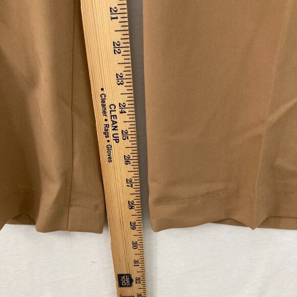 Torrid Studio size 20 Tan Camel Stretch Straight Leg Pants Office Career - Picture 7 of 9